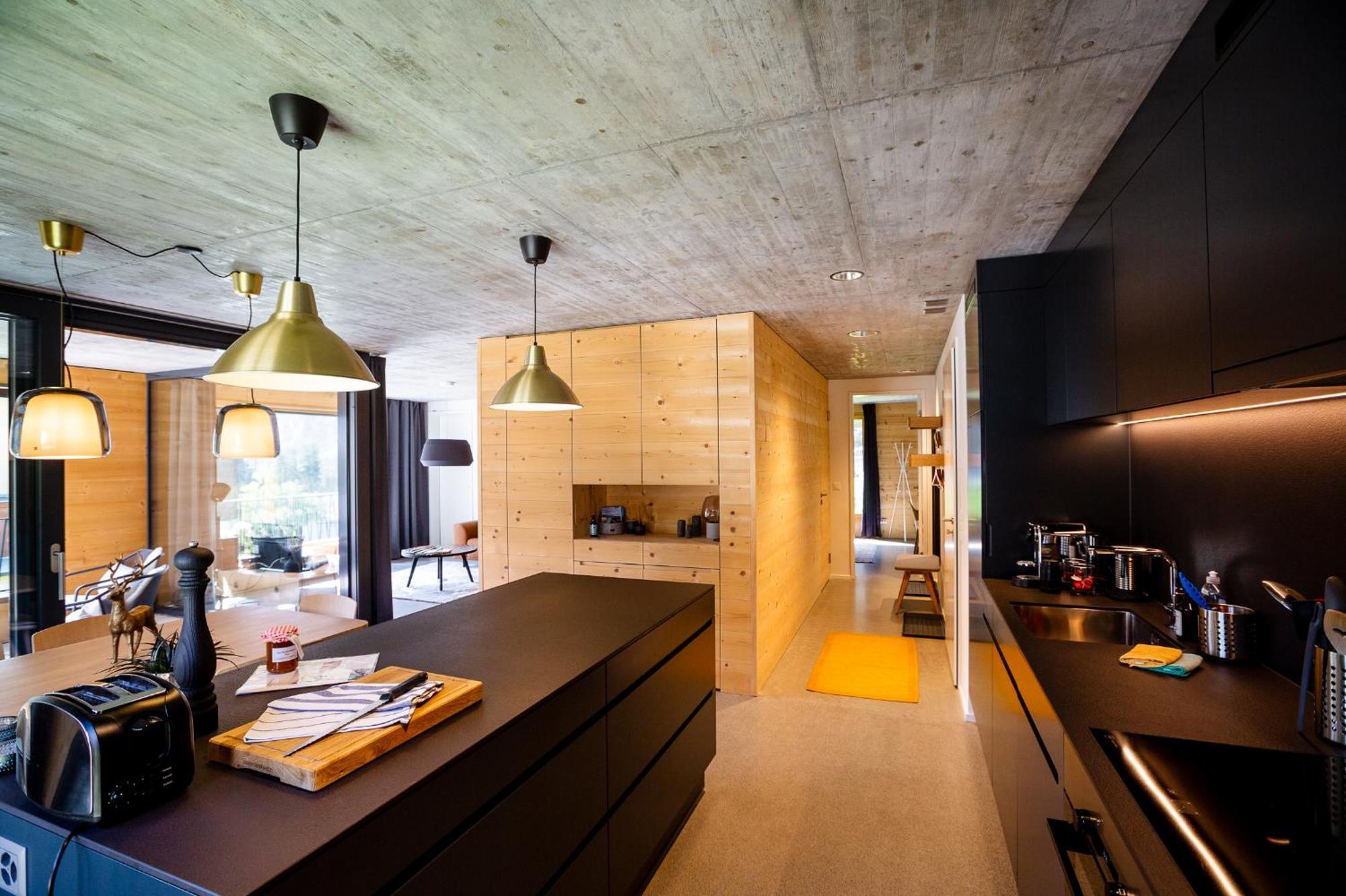 Haus Burgermeister Wohnung Aelplihorn Arosa Exterior foto
