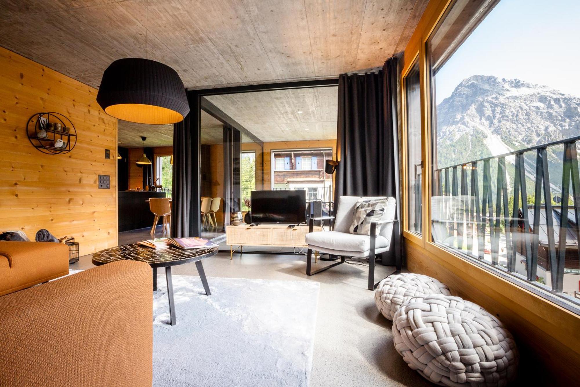 Haus Burgermeister Wohnung Aelplihorn Arosa Exterior foto